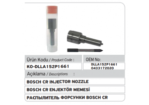 DLLA152P1661 Injector Nozzle 0433172020